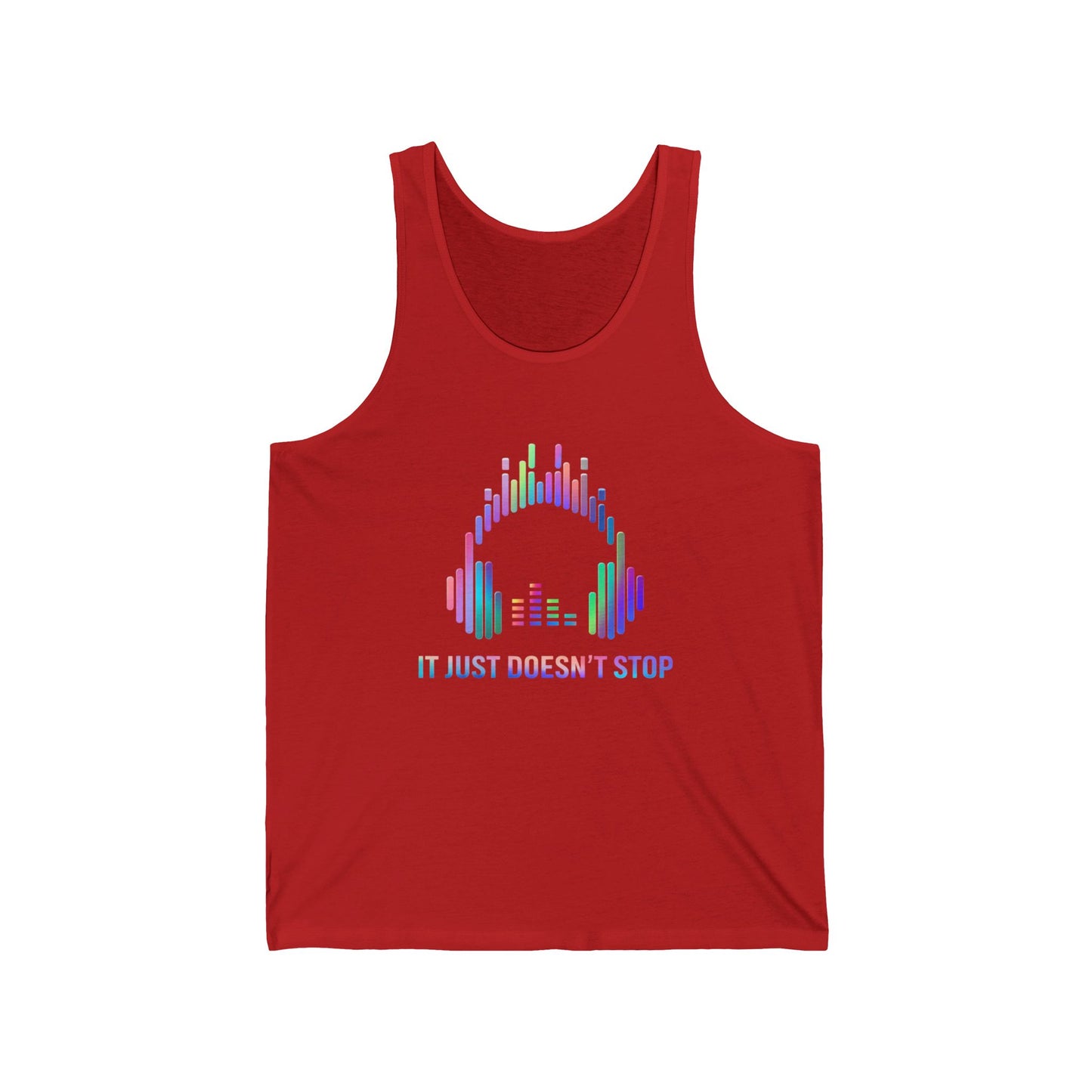 Unisex Jersey Tank - Aurora Glow