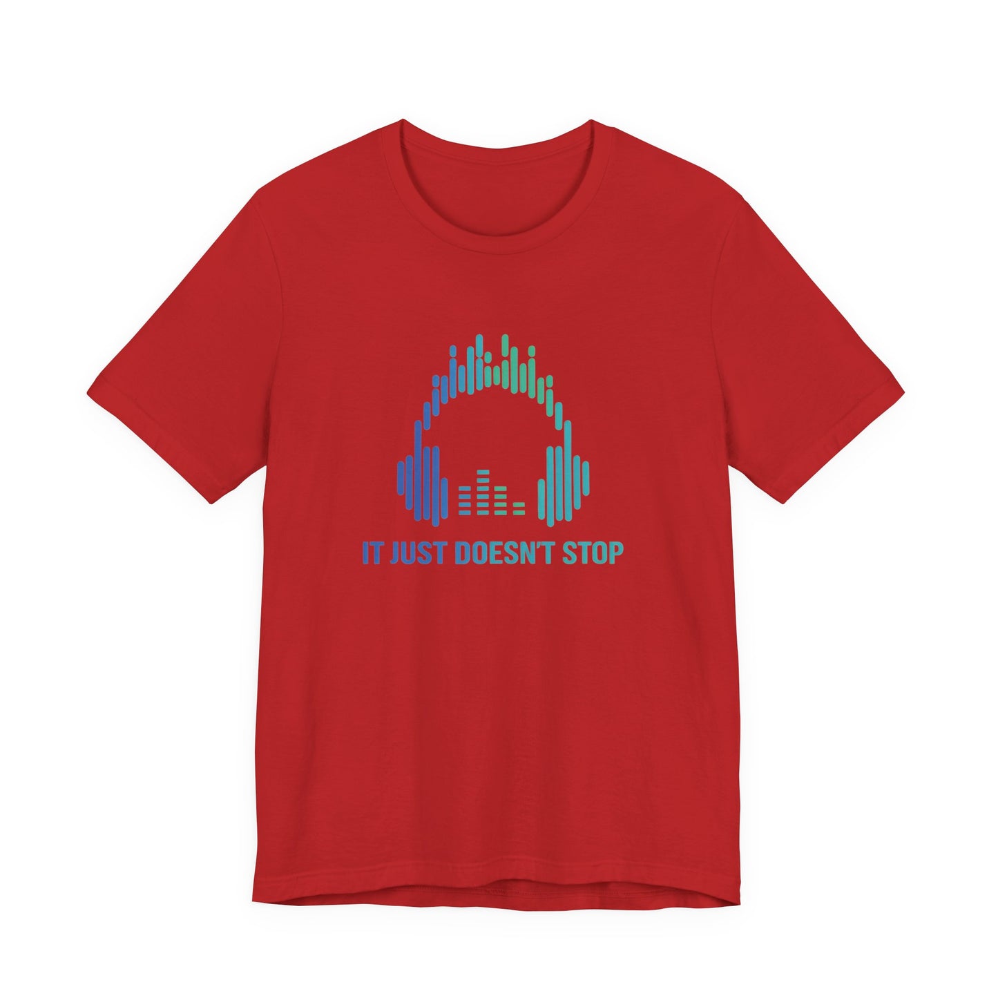 Unisex Jersey Short Sleeve Tee - Neon Wave