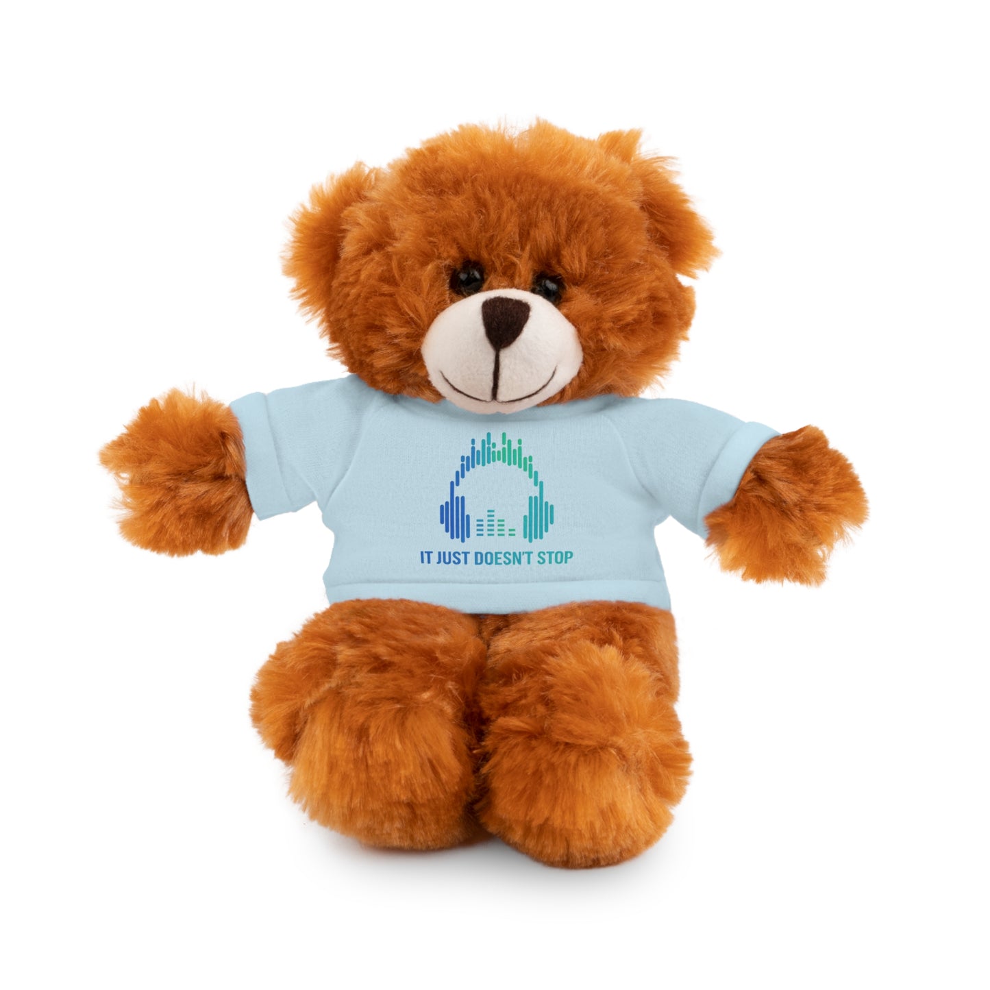IJDS Cuddle Beats Bear - Blue Tee
