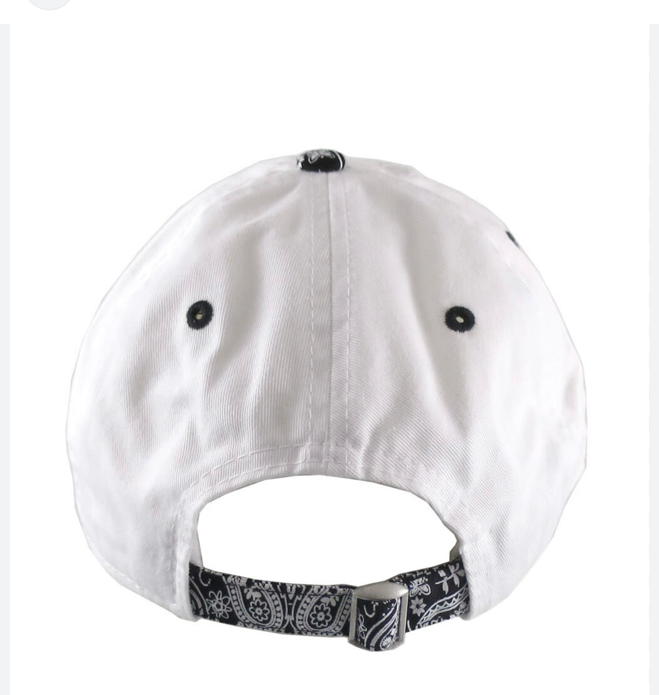 256 White/Black Paisley