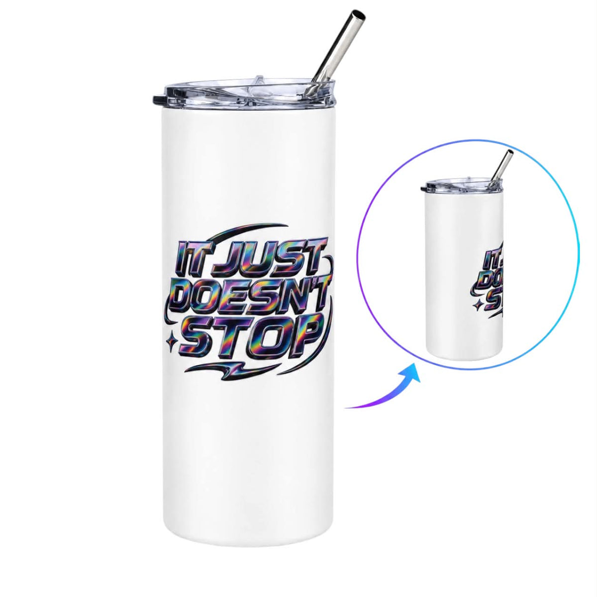 IJDS Holographic Tumbler 20 oz