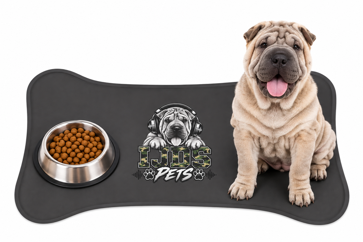 IJDS Pets - Pawty Starter | Camo Feeding Mat