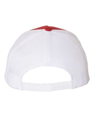 6506 Trucker Red/White