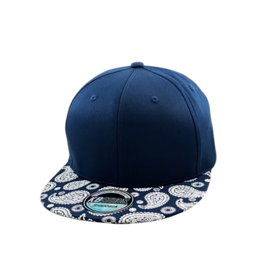 Kbethos Bandana Brim Hat - Navy