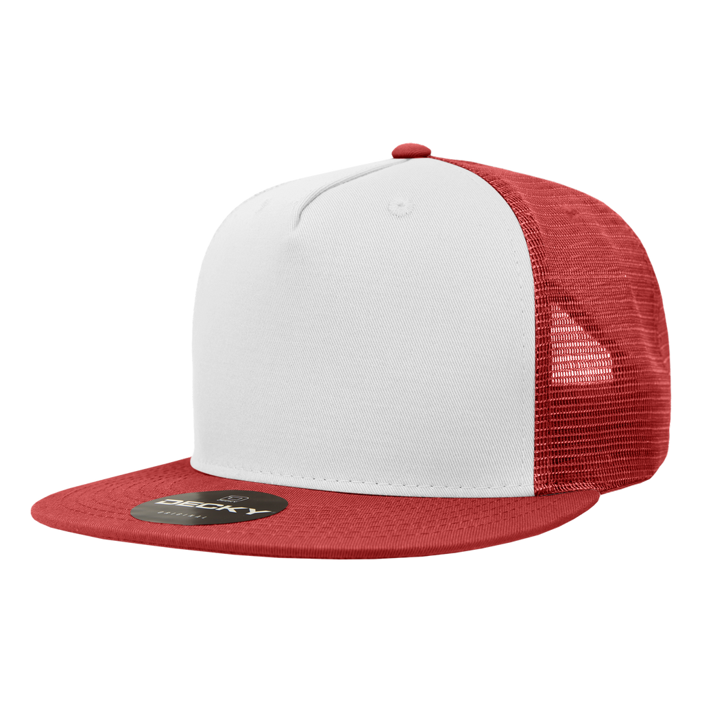 Decky 1040 Trucker Hat - Red/White