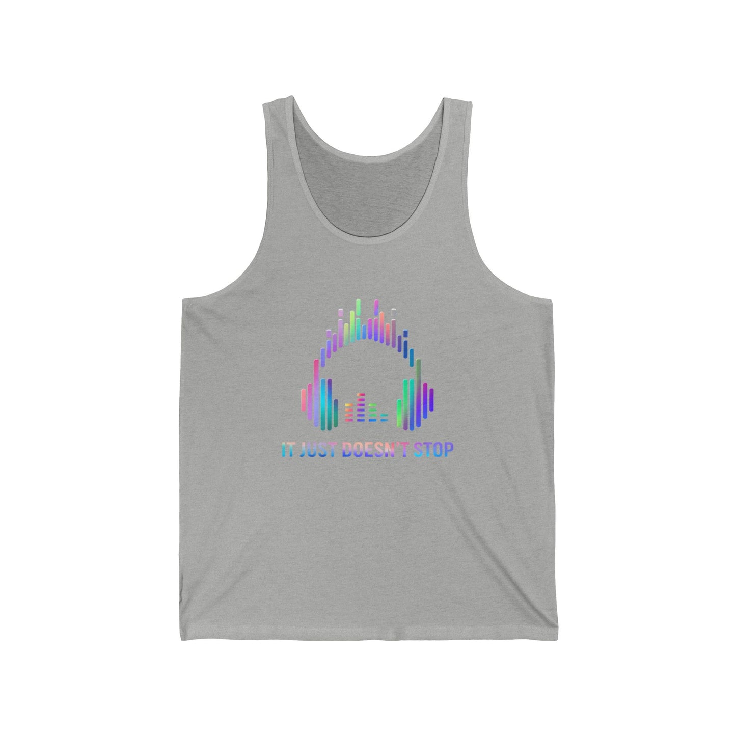 Unisex Jersey Tank - Aurora Glow