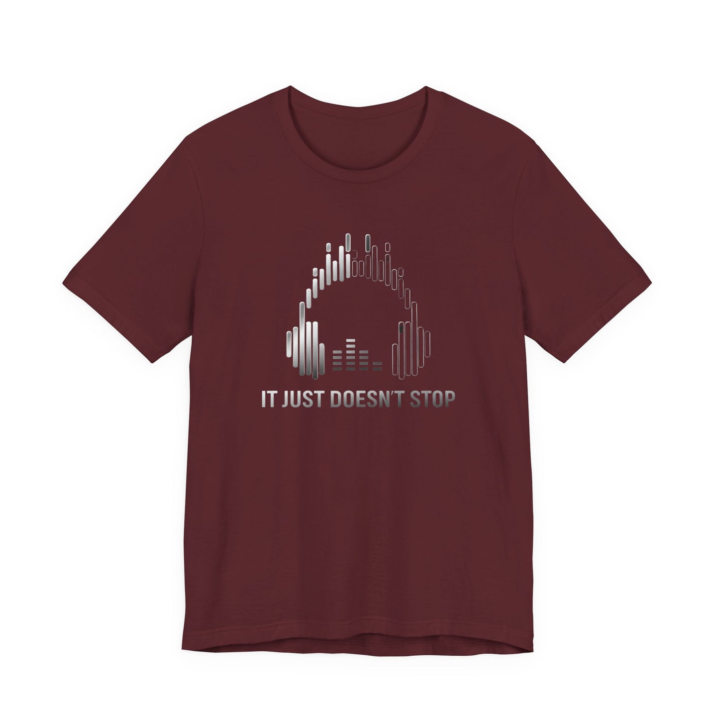 Unisex Jersey Short Sleeve Tee - Silver Steel