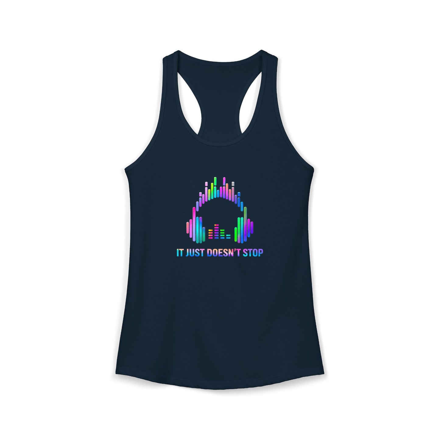 Women's Ideal Racerback Tank - Neon Spectrum