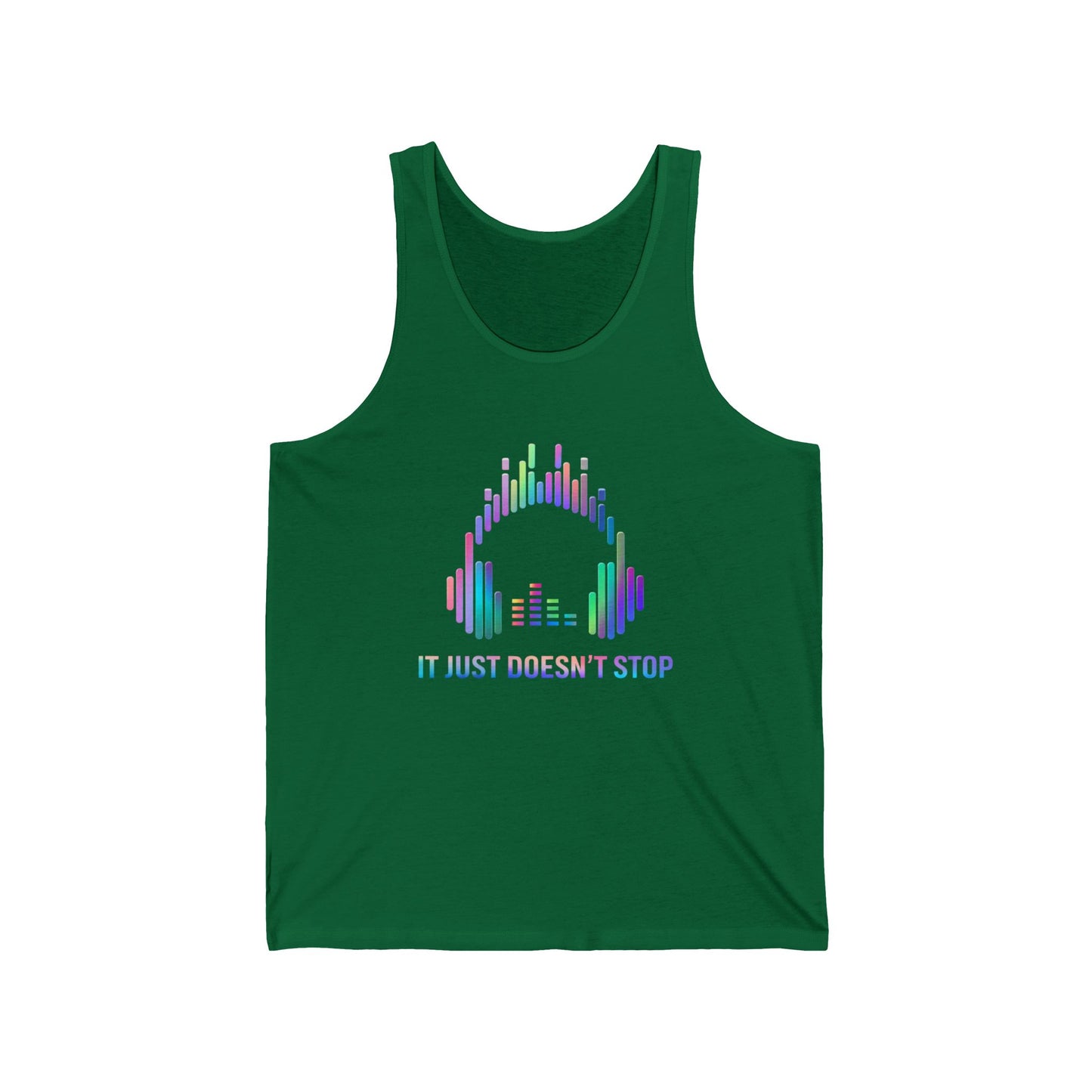 Unisex Jersey Tank - Aurora Glow