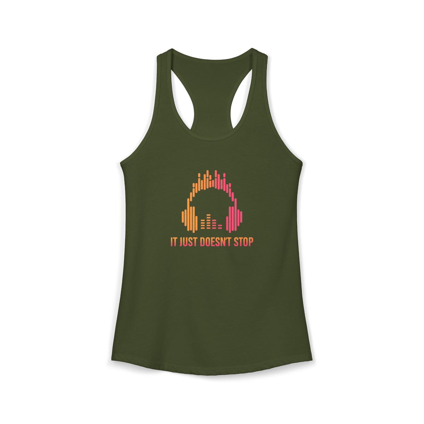 Women's Ideal Racerback Tank - Sunset Heat