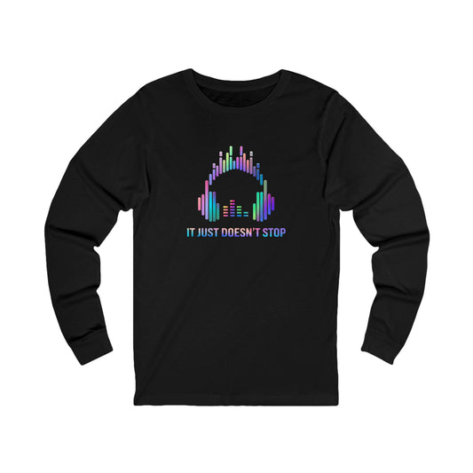 Unisex Jersey Long Sleeve Tee - Aurora Glow