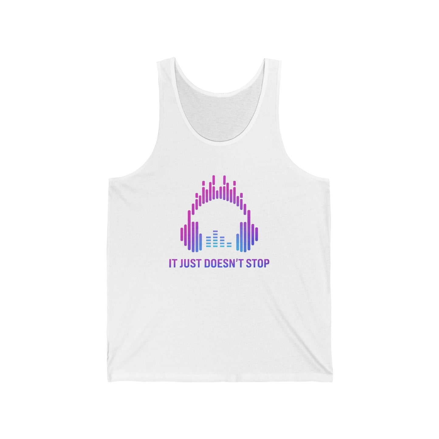 Unisex Jersey Tank - Electric Violet