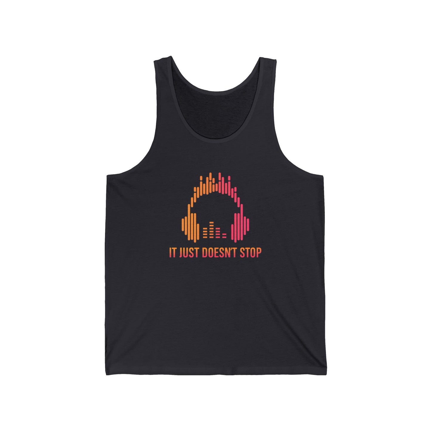 Unisex Jersey Tank - Sunset Heat