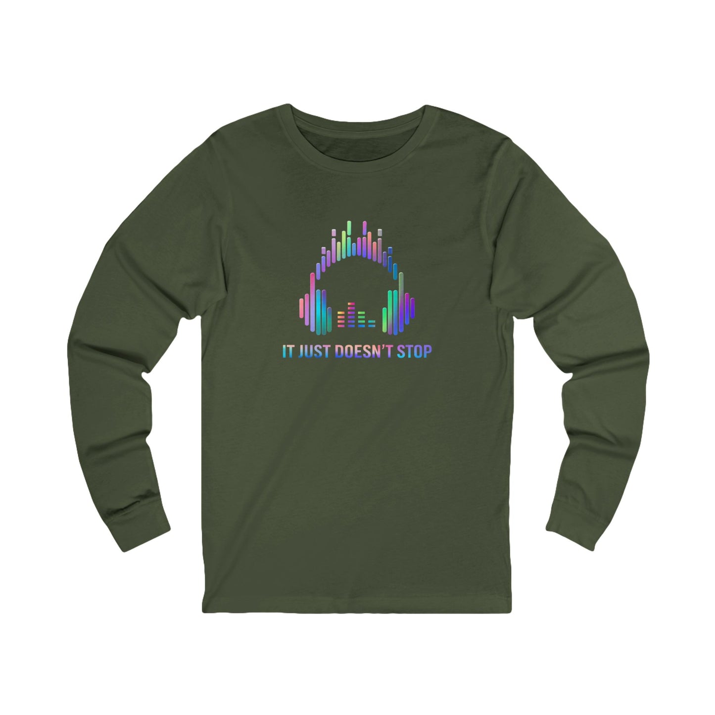 Unisex Jersey Long Sleeve Tee - Aurora Glow