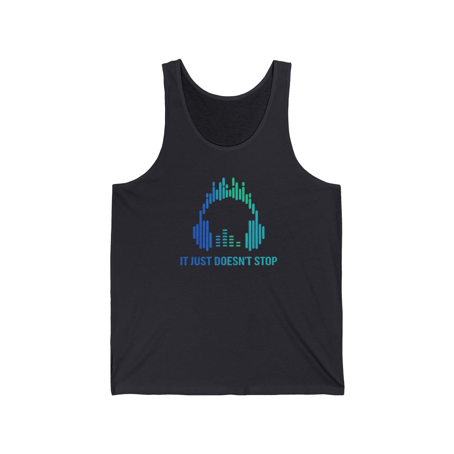 Unisex Jersey Tank - Neon Wave