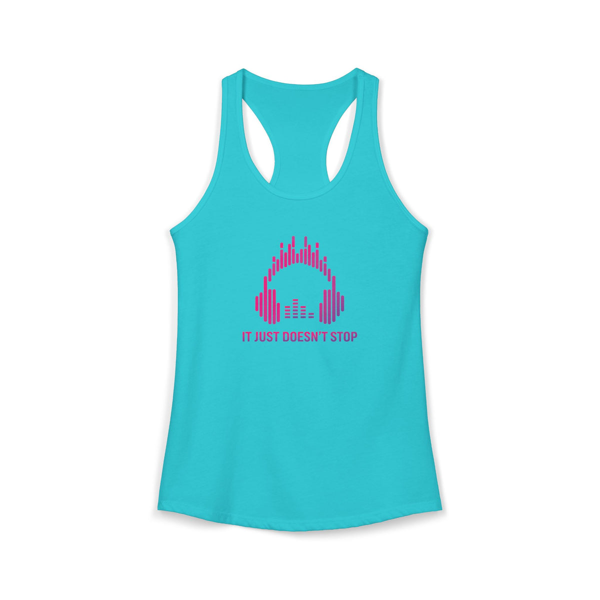 Women's Ideal Racerback Tank - Pink Energy