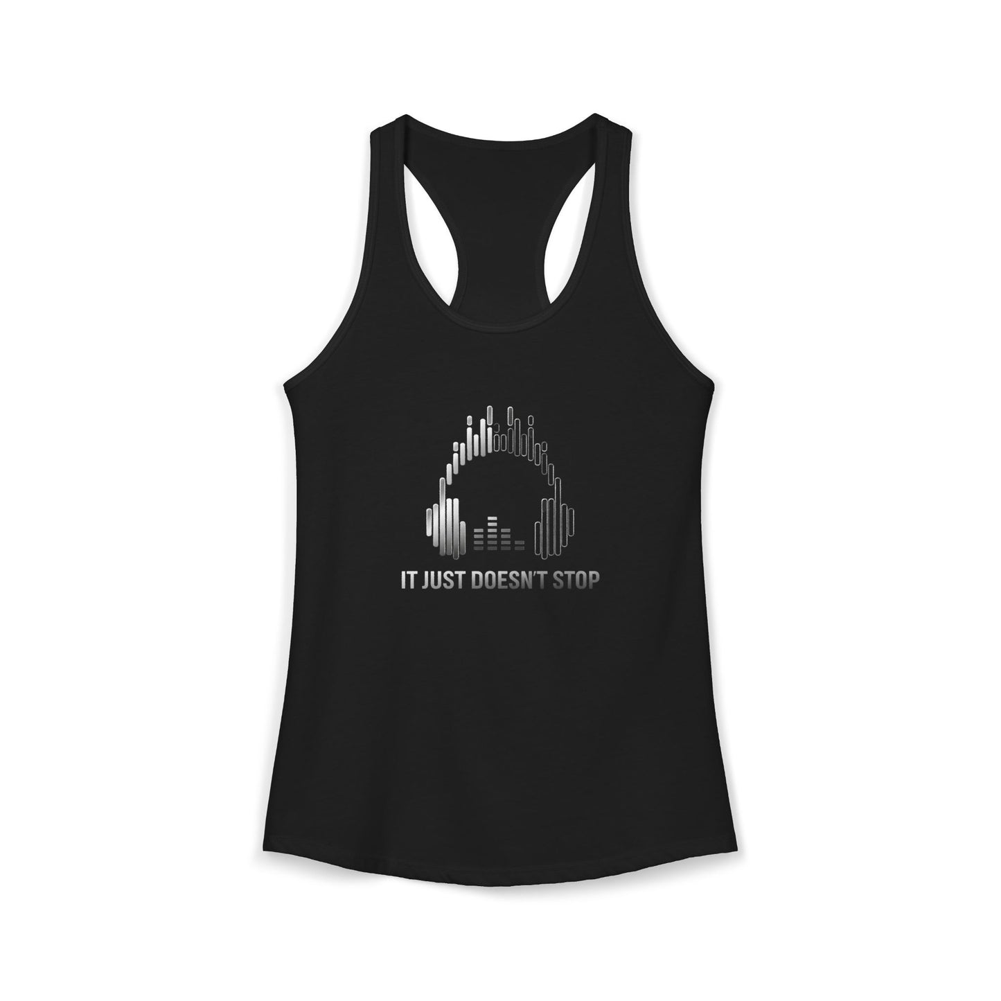 Women's Ideal Racerback Tank - Silver Steel