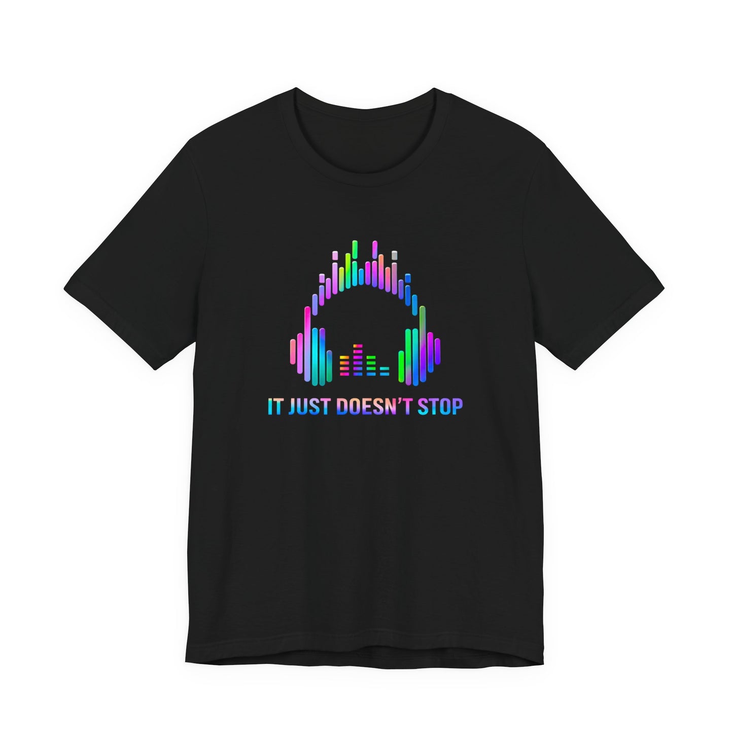 Unisex Jersey Short Sleeve Tee - Neon Spectrum