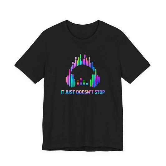 Unisex Jersey Short Sleeve Tee - Neon Spectrum