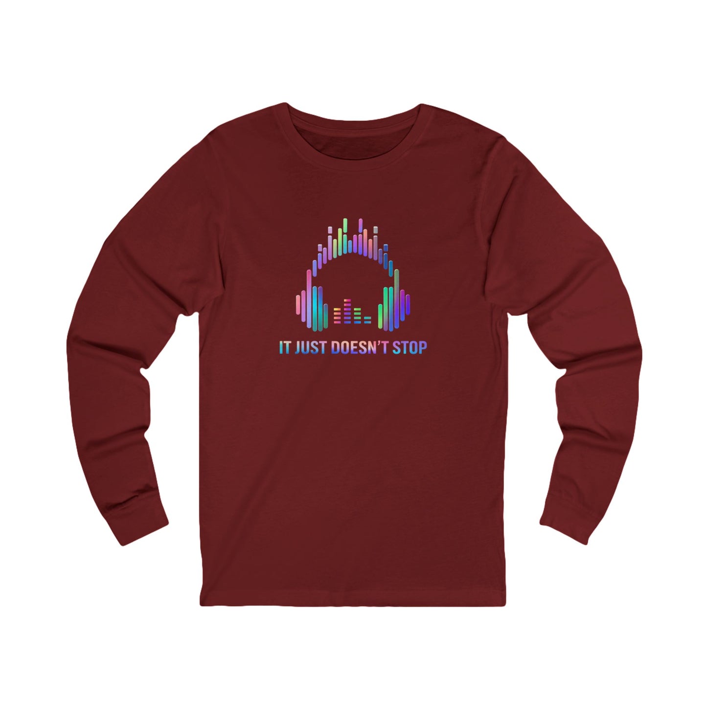 Unisex Jersey Long Sleeve Tee - Aurora Glow