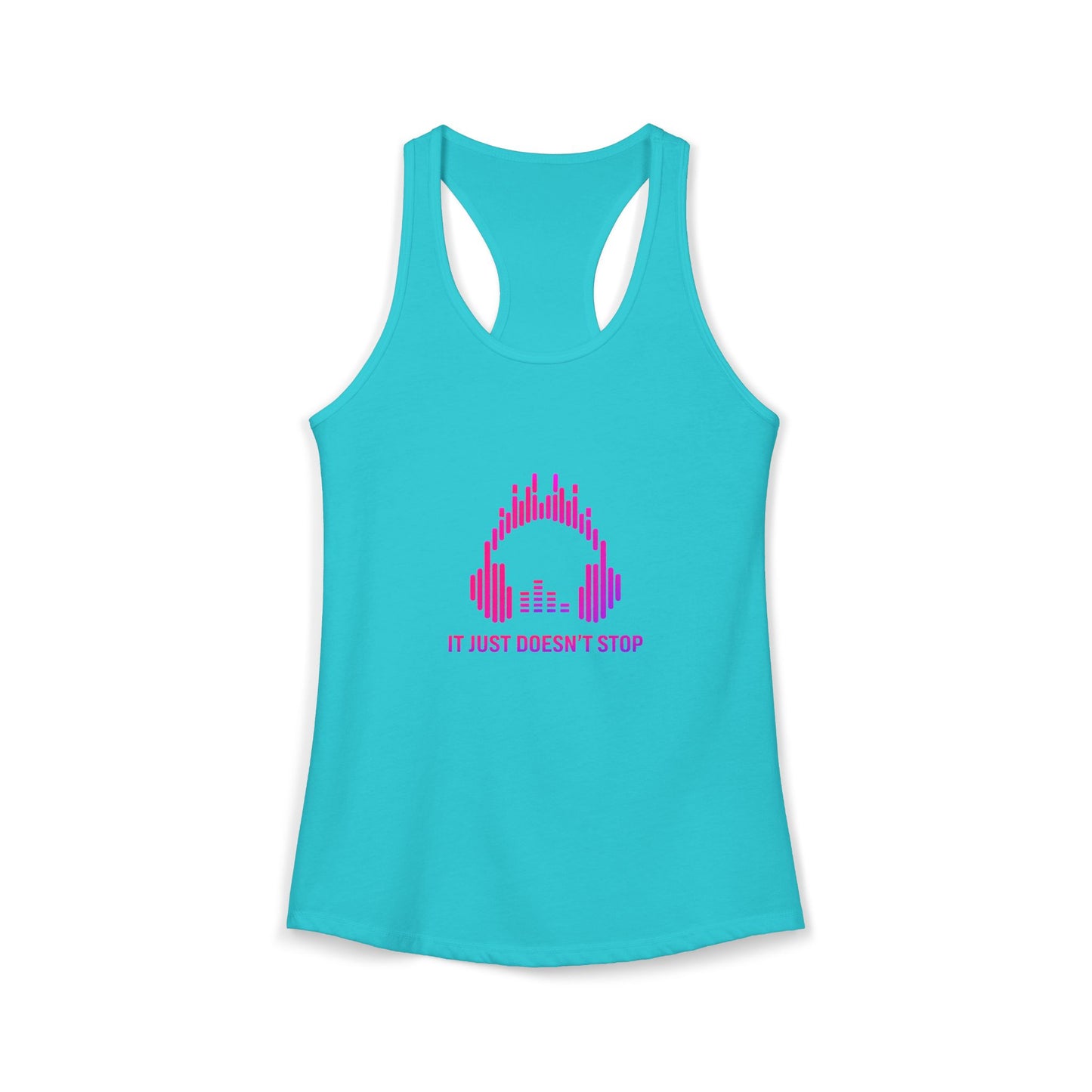 Women's Ideal Racerback Tank - Pink Energy