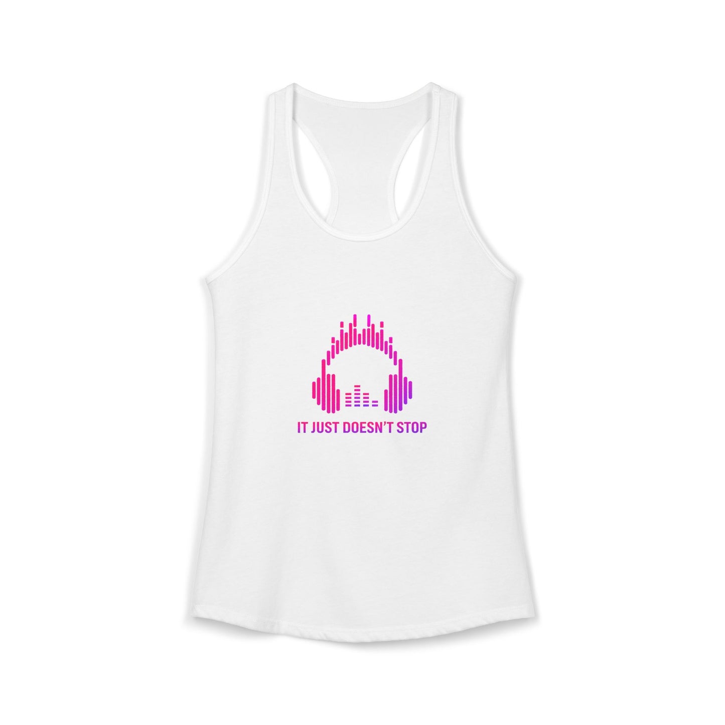 Women's Ideal Racerback Tank - Pink Energy