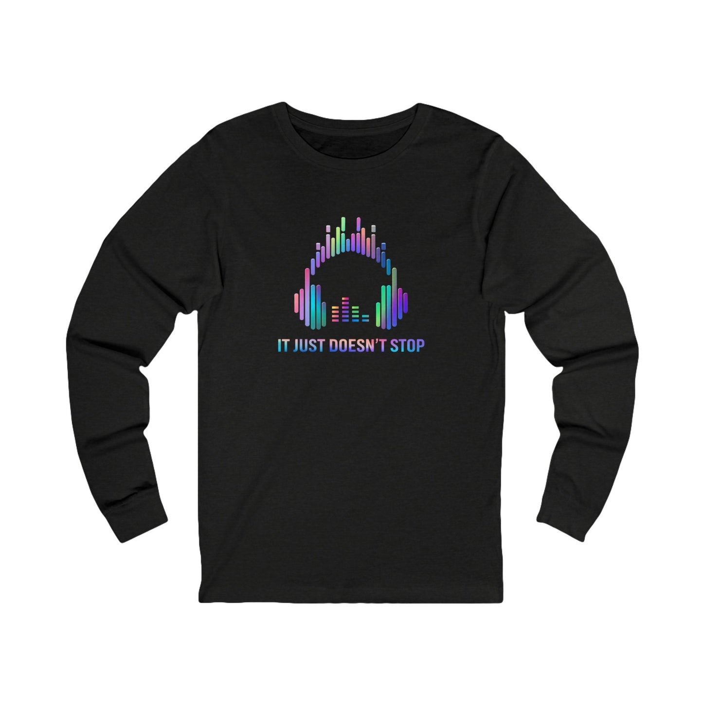 Unisex Jersey Long Sleeve Tee - Aurora Glow