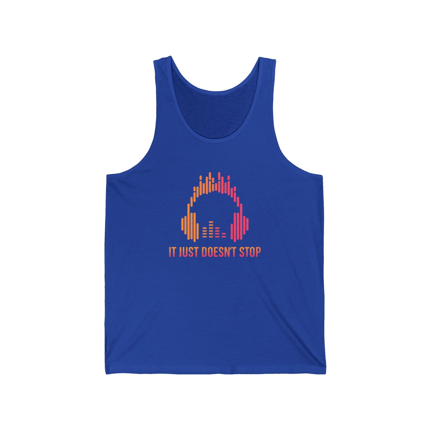 Unisex Jersey Tank - Sunset Heat