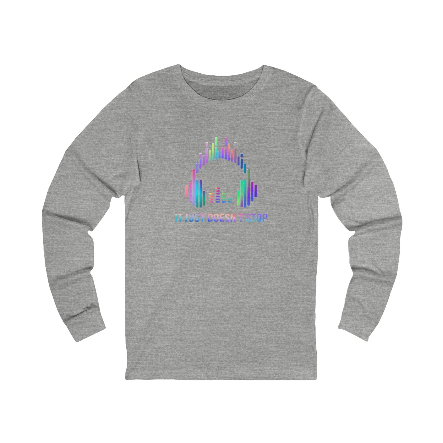 Unisex Jersey Long Sleeve Tee - Aurora Glow