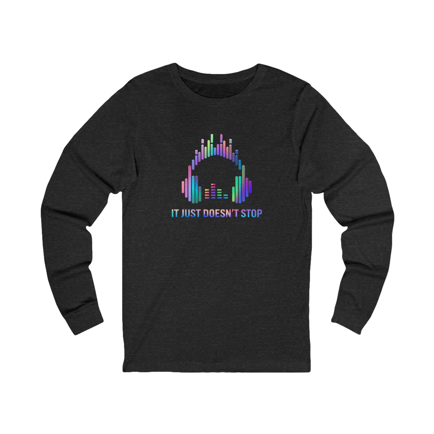 Unisex Jersey Long Sleeve Tee - Aurora Glow