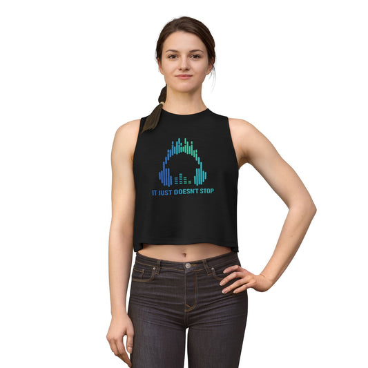 Music Equalizer Relaxed Muscle Tank Neon Wave