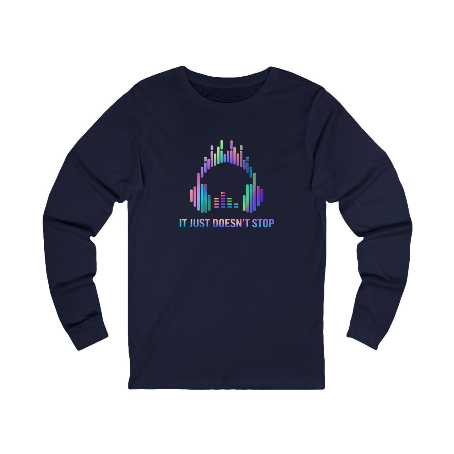 Unisex Jersey Long Sleeve Tee - Aurora Glow