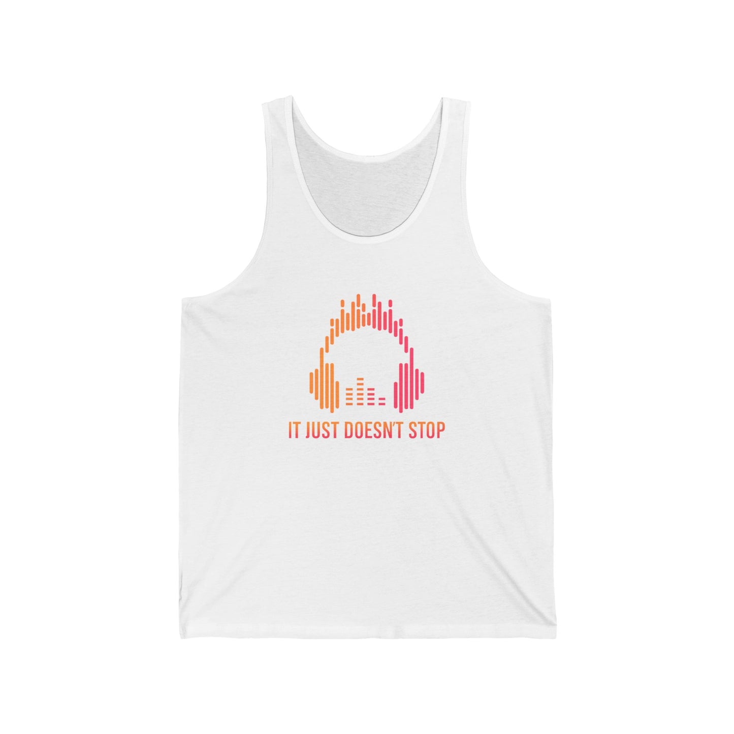 Unisex Jersey Tank - Sunset Heat