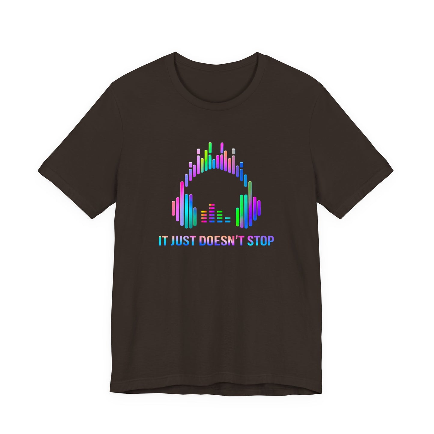 Unisex Jersey Short Sleeve Tee - Neon Spectrum