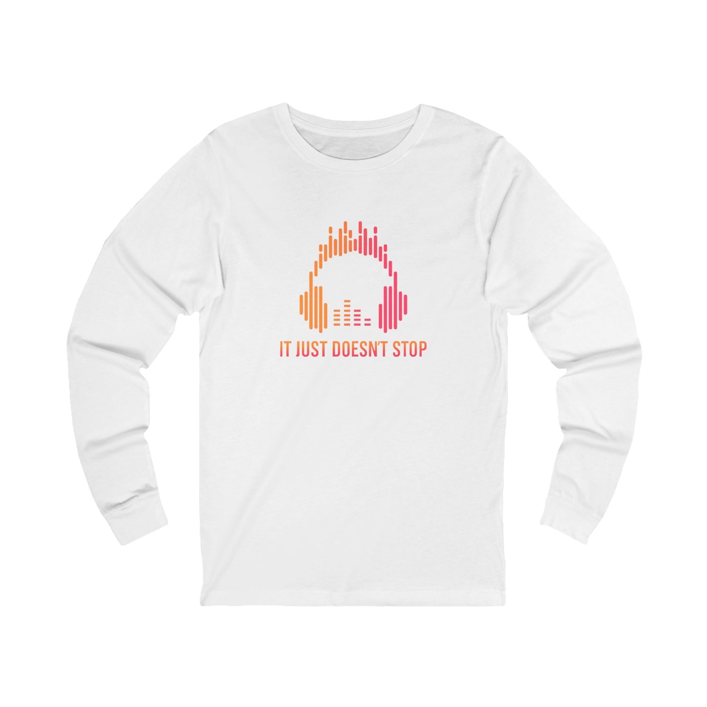 Unisex Jersey Long Sleeve Tee - Sunset Heat