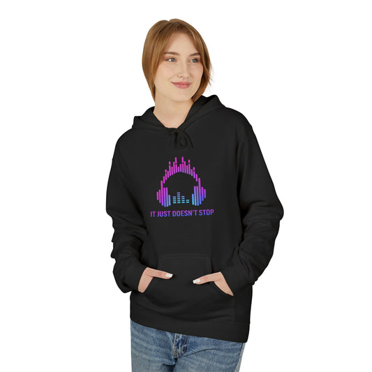 Unisex Midweight Softstyle Fleece Hoodie - Electric Violet