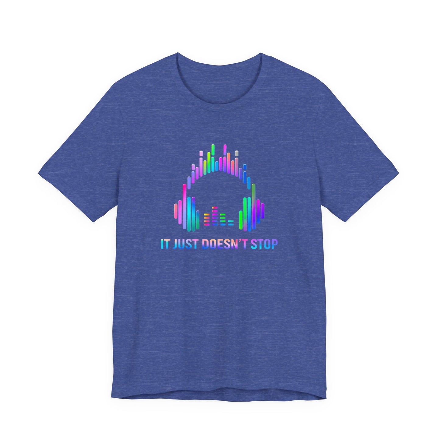 Unisex Jersey Short Sleeve Tee - Neon Spectrum