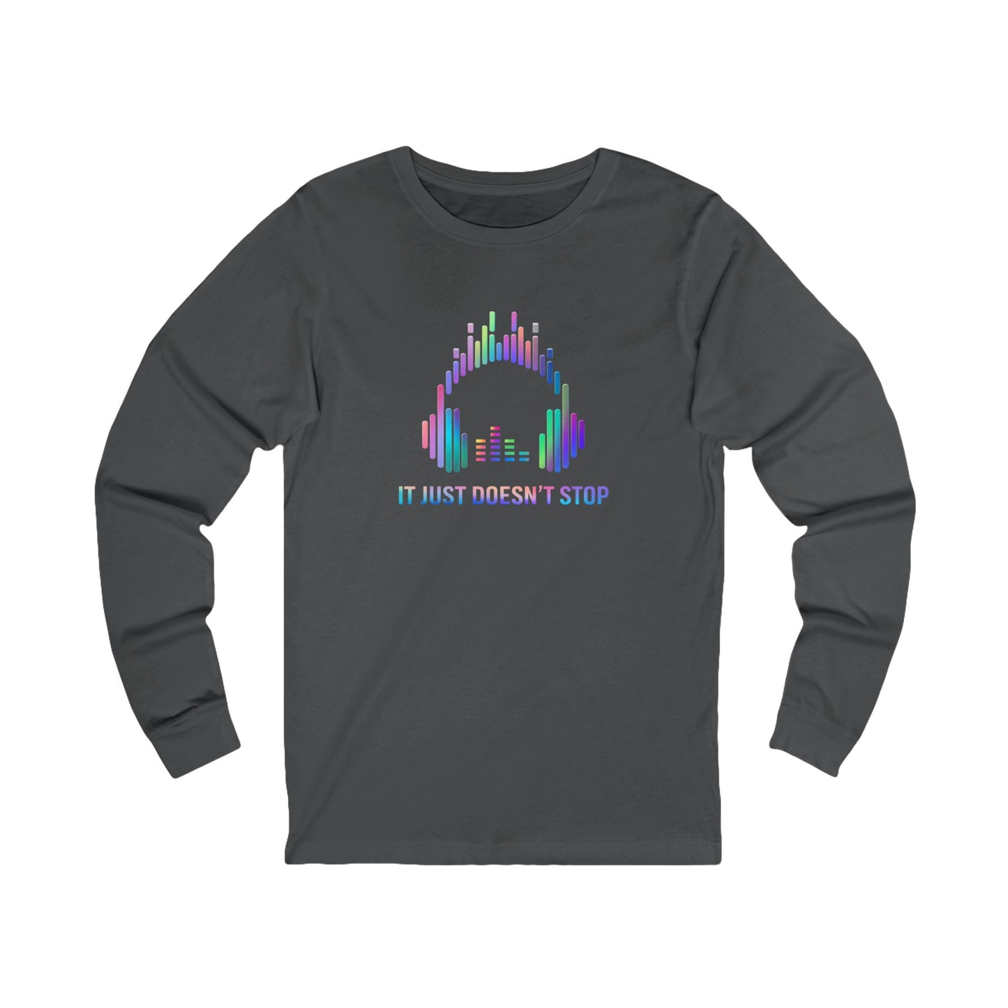Unisex Jersey Long Sleeve Tee - Aurora Glow