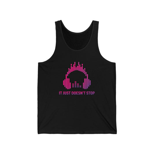 Unisex Jersey Tank - Pink Energy
