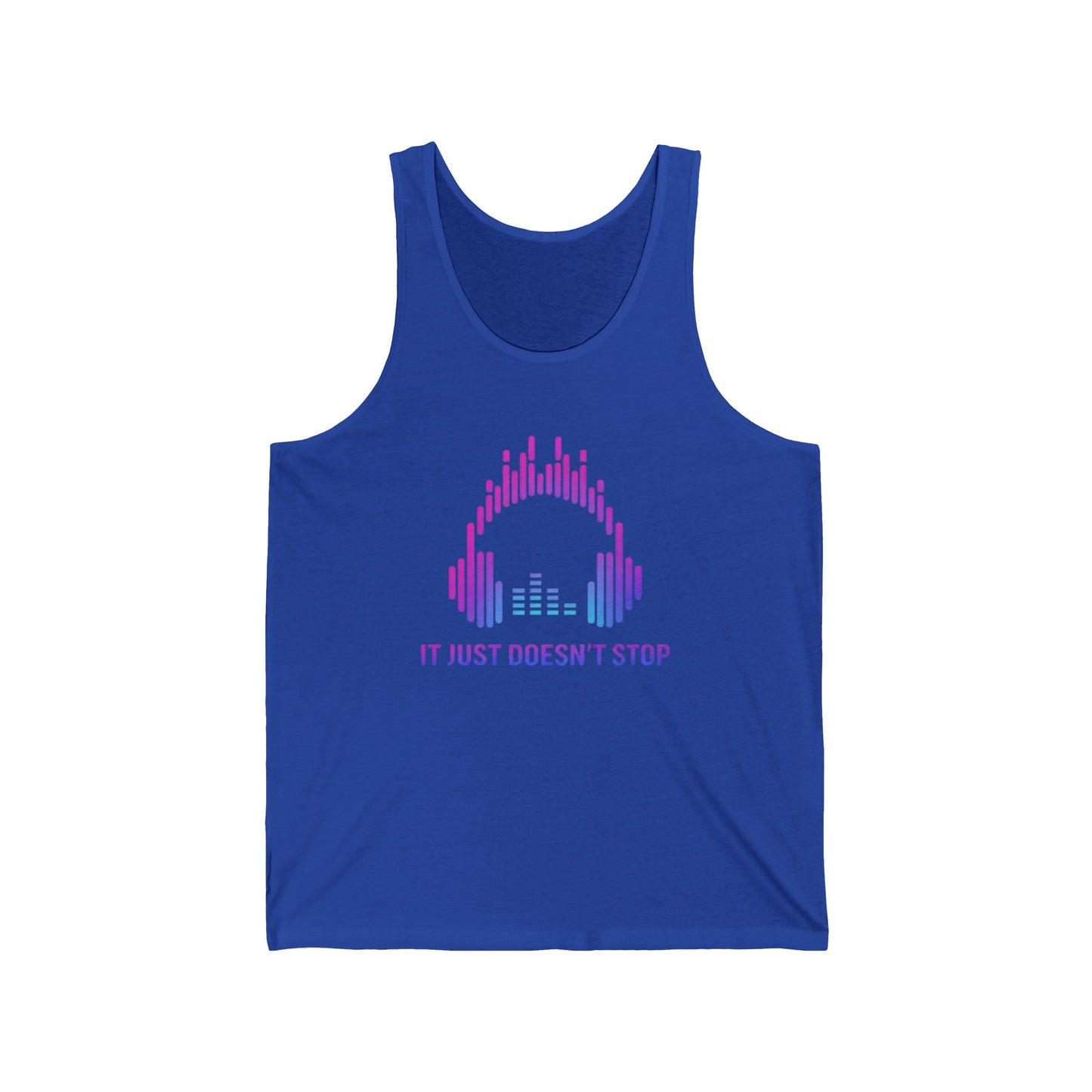 Unisex Jersey Tank - Electric Violet