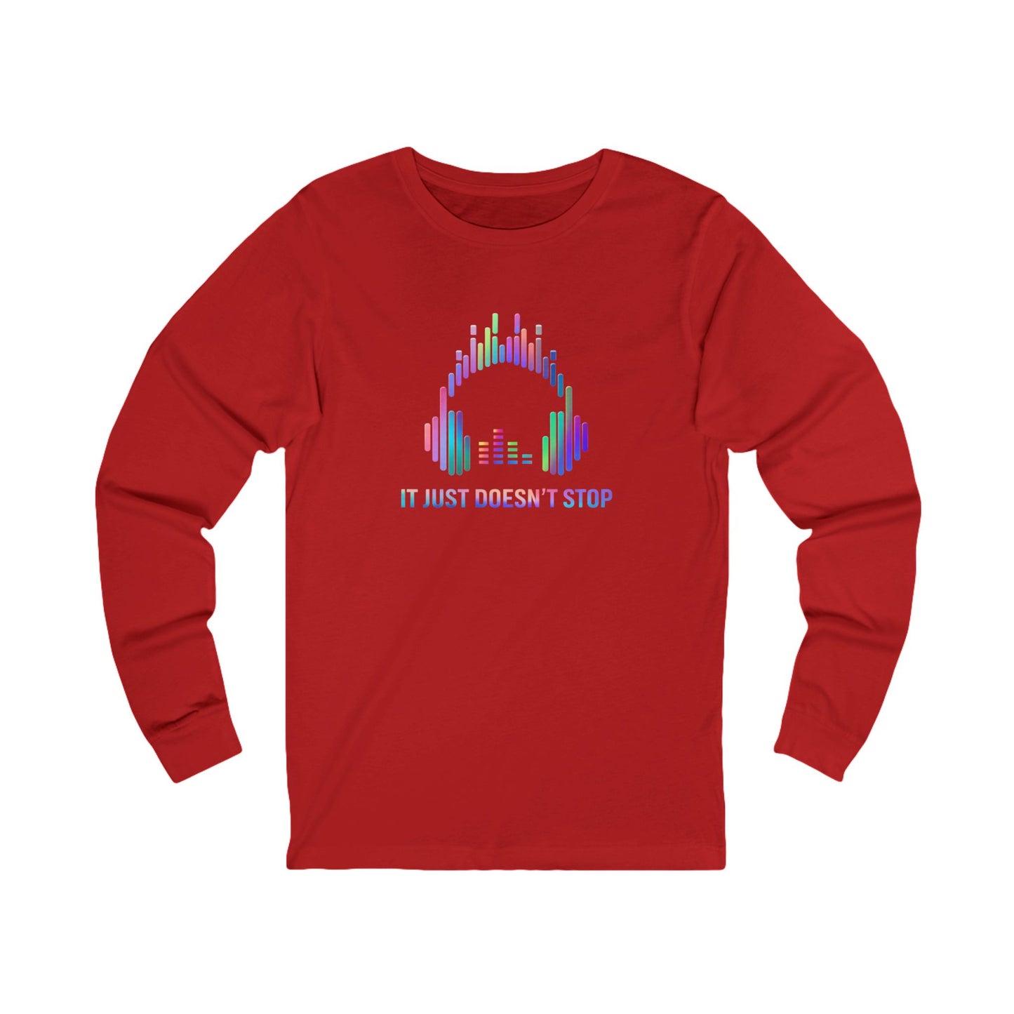 Unisex Jersey Long Sleeve Tee - Aurora Glow