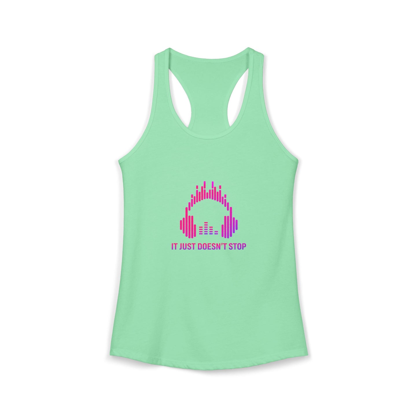 Women's Ideal Racerback Tank - Pink Energy