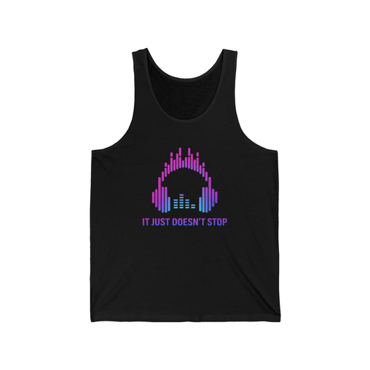 Unisex Jersey Tank - Electric Violet