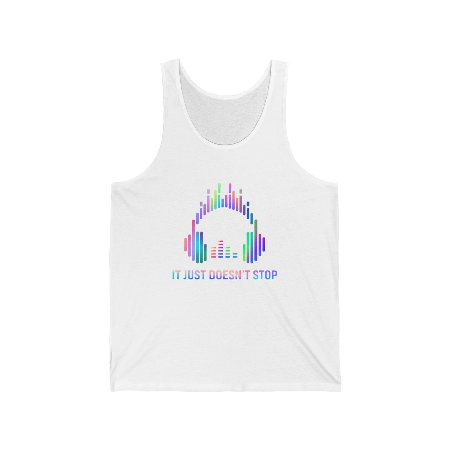 Unisex Jersey Tank - Aurora Glow