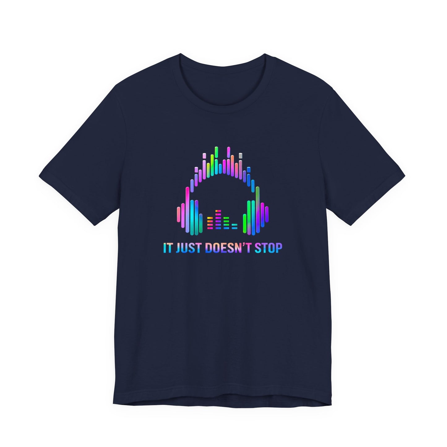 Unisex Jersey Short Sleeve Tee - Neon Spectrum