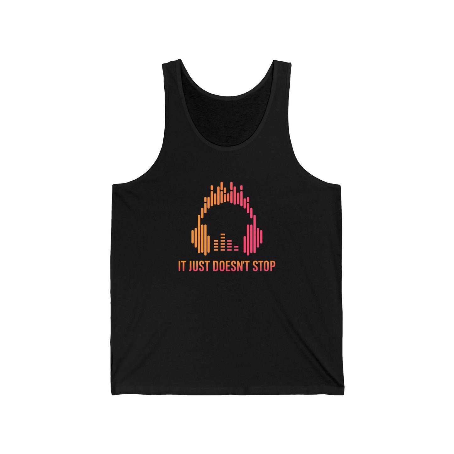 Unisex Jersey Tank - Sunset Heat