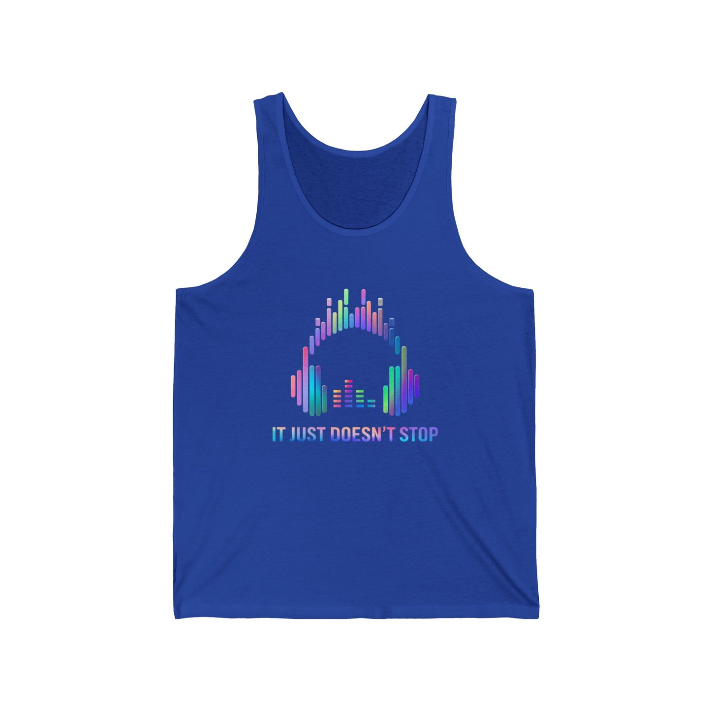 Unisex Jersey Tank - Aurora Glow