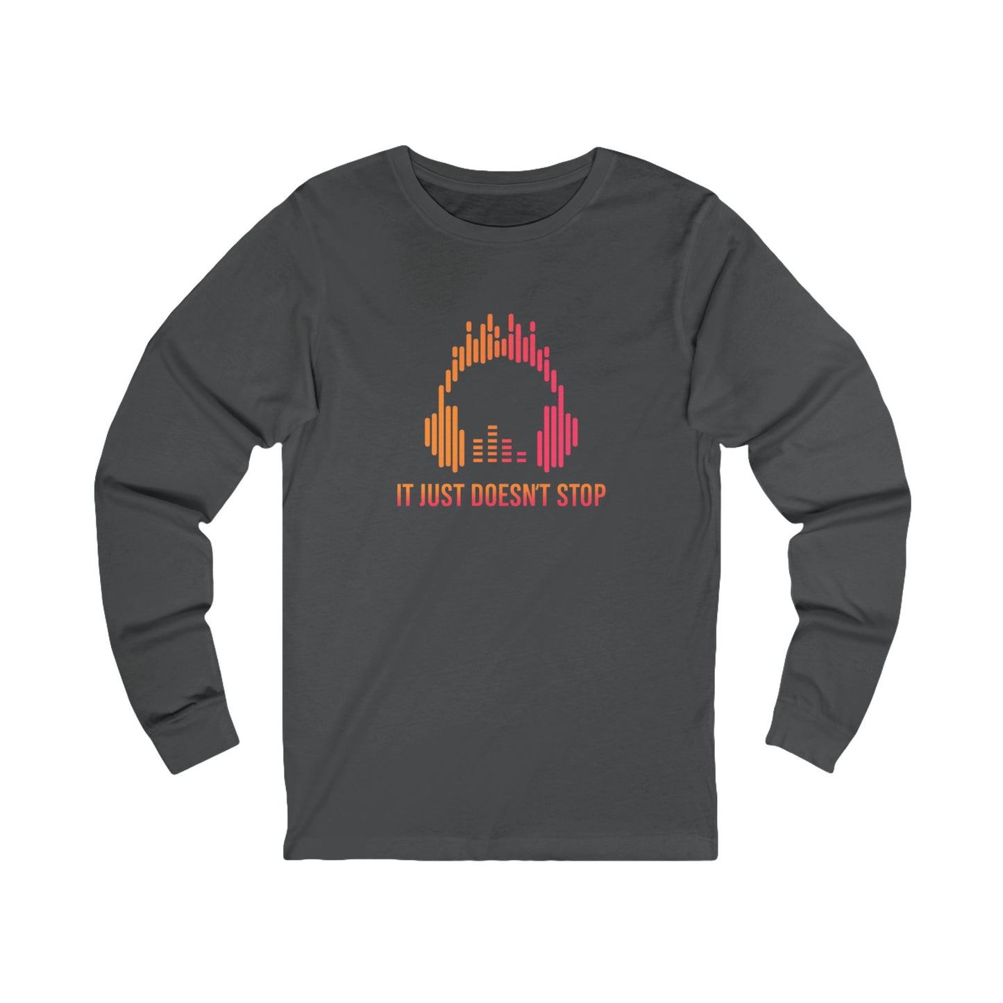 Unisex Jersey Long Sleeve Tee - Sunset Heat