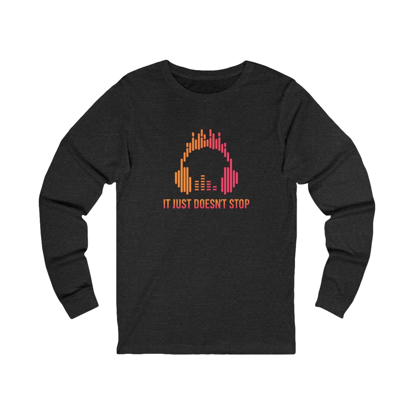 Unisex Jersey Long Sleeve Tee - Sunset Heat