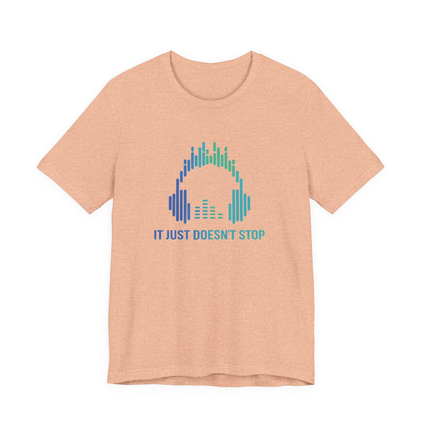 Unisex Jersey Short Sleeve Tee - Neon Wave